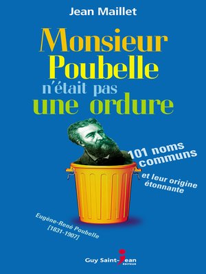 cover image of Monsieur Poubelle n'était pas une ordure